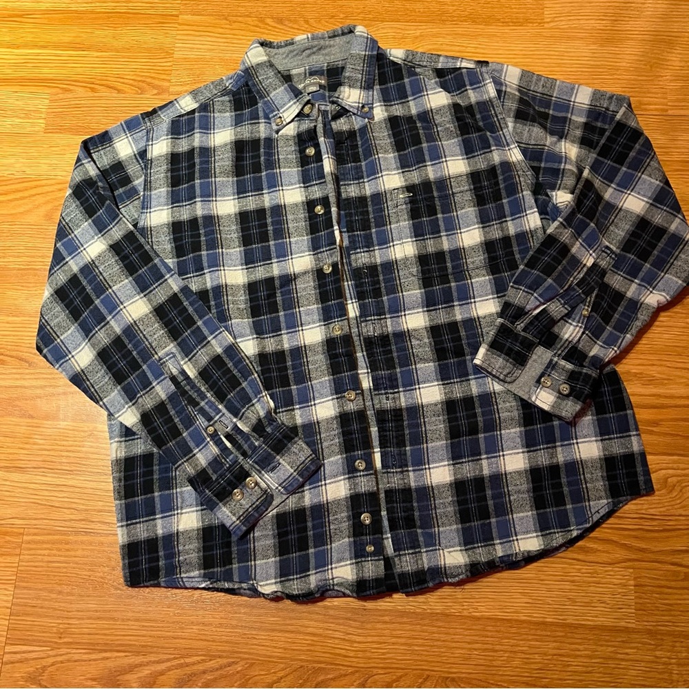 Eddie Bauer Men’s Flannel, XL